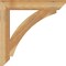 Ekena Millwork Thorton Slat Rough Sawn Bracket, Western Red Cedar, 4"W x 28"D x 28"H BKT04X28X28THR06RWR - alternate 2